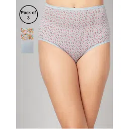 Clovia High Waist Hipster Panties Multi-Color (Pack of 3)-picture-14
