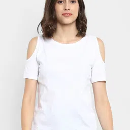 appulse Women White Solid Top-picture-7