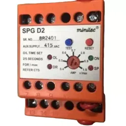Minilec Current Sensing Phase Failure Relay With Dry Run Red, SPG D2-2-picture-15