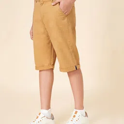 Coolsters by Pantaloons Solid Shorts - Khaki image 5