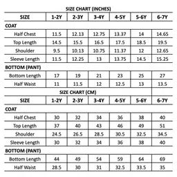 LITTLE COLLARS Velvet Full Sleeves Abstract Embroidered Sherwani & Trousers Set - Black image 2