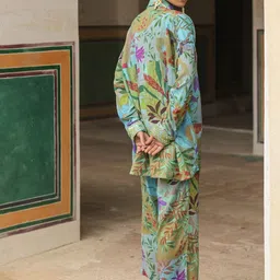 NAAV Women Multicoloured Viscose Rayon Printed Co-Ords image 2