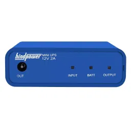 Hindpower 2 A Mini UPS Blue 12 V DC 2x2600 mAh Li-Ion Battery, HP12V2A1 image 2