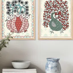 WALLLANE Brown Wood Wall Art-picture-13