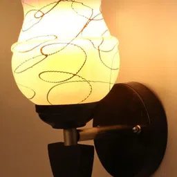 SOMIL Blue Glass Cylinder Wall Lamps-picture-32