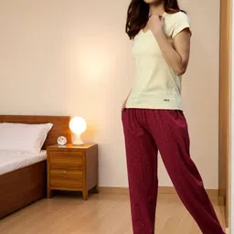 Kryptic Pack Of 2 Printed Pure Cotton Lounge Pants image 4