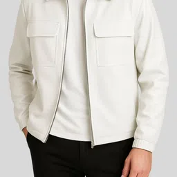 Raxedo Men Leather Lightweight Leather Jacket image 4