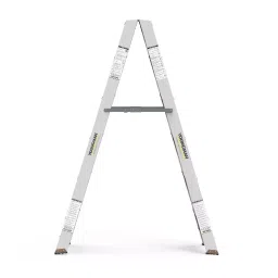 YOUNGMAN 14 Step Aluminum Double Side Ladder 3370 mm Maximum Standing Height, 8232 image 2