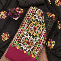 KALINI Embroidered Unstitched Dress Material-picture-10