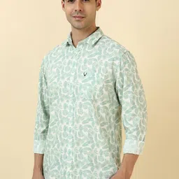 Allen Solly Men Floral Printed Spread Collar Casual Shirt image 4