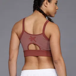 HRX by Hrithik Roshan Full Coverage Lightly Padded Rapid-Dry Training Bra image 3