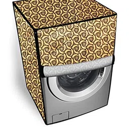 The Furnishing Tree Yellow PVC Washing Machine Cover-picture-21