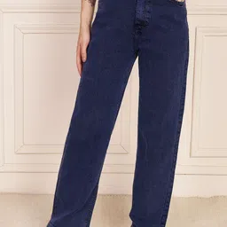 SAKIA Women Comfort Straight Fit High-Rise Stretchable Jeans-image-90