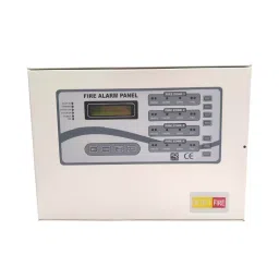 DETECT FIRE 16x2 Character LED Display Fire Alarm Control Panel 10 Zone 30/200 W (Normal Fire) Grey-image-56