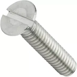 APL A2 304 5 mm Stainless Steel CSK Slotted Machine Screw (Pack of 500 Piece) image 3