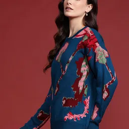 all about you Drop-Shoulder Sleeve Pullover image 3