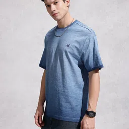 WROGN Ombre Drop-Shoulder Sleeves Pure Cotton Oversized T-shirt image 2