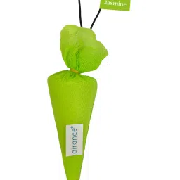 Airance 60 g Jasmine Fragrance Hanging Camphor Cone Car Air Freshener-picture-16