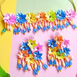 Tipsy closet Women Multi Jewellery Set-picture-13