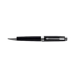 Parker Aster Gold Trim Black Roller Ball Pen With C. Card Holder 9000028521 image 2