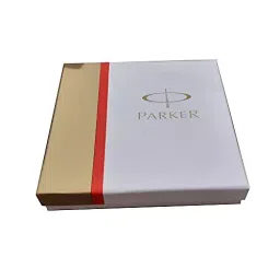 Parker Aster Gold Trim Black Roller Ball Pen With C. Card Holder 9000028521 image 4