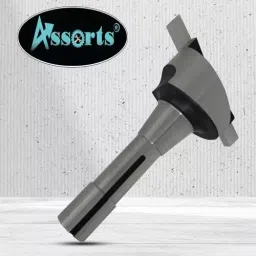 Assorts Fly Cutter 63.5 mm (2.5 Inch) Head Dia with 3/8 Inch Square HSS Tool Bit R8 Shank 11.11 mm (7/16 Inch) UNF Drawbar image 2