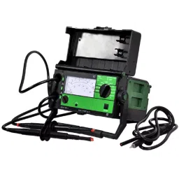 Rishabh Insulation Testers Insu 5000 AKMR STD Crank & Mains Operated With Rechargeble Battery, RISH Insu 5000AKMR-picture-17