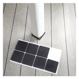 Cozy Vibes Self Adhesive Rubber Pads for Furniture Floor Scratch Protection for Sofa, Chair, Table Balance Pad Noise Insulation Pad Floor Bumper - Pack of 4 - Color May Vary image 2