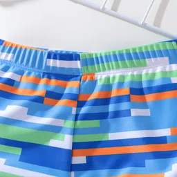 Pine Kids Striped Swimming Trunk - Blue image 3