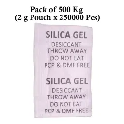 Ecofresh 2 g Silica Gel Beads in Paper Pouch White Color Desiccant for Absorbing Moisture (Pack of 250000 Pcs) image 2