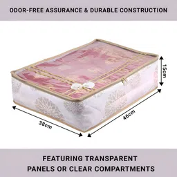 Aura White & Beige 6 Pieces Reusable Wardrobe Organisers image 5