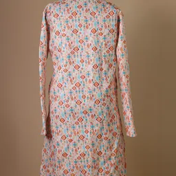 LAZZLY Men Floral Printed Thread Work Kurta image 3