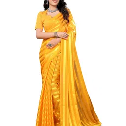 Moda Rapido Women Striped Satin Saree-image-83
