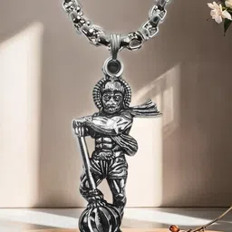 Utkarsh Silver-Plated Pendants with Chains image 4