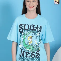 Dreambe Women Typography 2 Wonder Woman Printed Applique T-shirt-picture-19