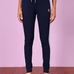 Zicada Women Colourblocked Skinny Fit Joggers Trousers-picture-12