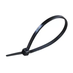 Partex Cable Tie Non-Releasable Black Color Nylon, Length 200 mm and Width 3.6 mm, HFC 200+ L (Pack of 100)-image-34
