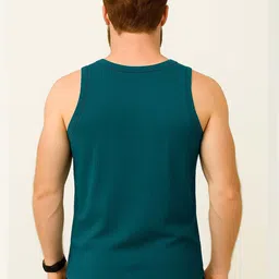 Organic Chics Pack Of 2 Waffle Textured Scoop Neck Tank Vests image 2