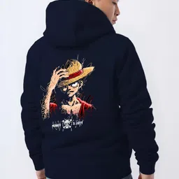 TOGS & TERRE Men Printed Hooded Sweatshirt image 4