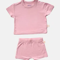 Softsens Kids Short Sleeves Bamboo T-shirt With Shorts-picture-14