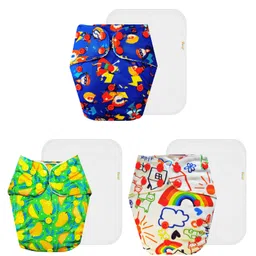 Dumbledo Premium Cloth Diaper with Leak-Proof, Absorbent 6-layer White Insert - Dryfeel with Comfortable Fit for 3 Months to 3 Years, Pack of 3-picture-16