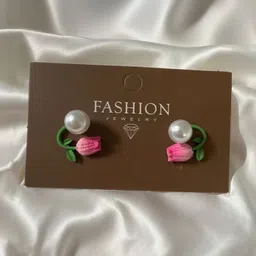 MEENAZ Floral Studs Earrings image 2