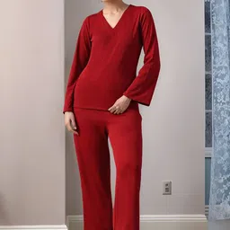DressBerry Ribbed Top & Trousers Co-Ord Set-image-97