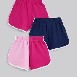 Hopscotch Girls Slim Fit Sports Shorts-picture-56