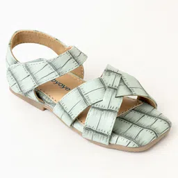 Babyoye Sandals with Velcro Closure - Aqua image 4