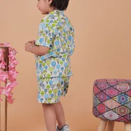 UNBIND Boys Printed Shirt With Shorts image 3