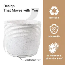 RUBOXA Brown UV ProtectedPlanters image 2