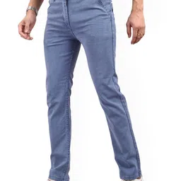 Moudlin Men Classic Regular Fit Mid-Rise Jeans image 5
