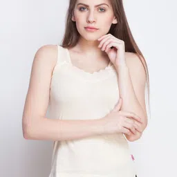 Dollar Missy Pack of 4 Combed Cotton Camisole 371-BLK-WH-SKN-LP-PO4 image 3