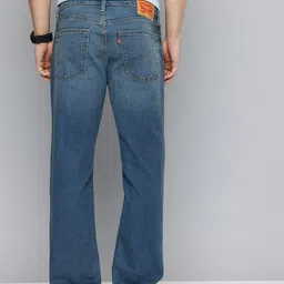 Levis Men 541 Relaxed Fit Heavy Fade Stretchable Jeans image 4